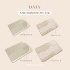 DAIA - Keset Penyerap Air Diatomite Kamar Mandi Dapur Lembut Anti Slip