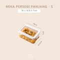 MIKA - Toples Transparan / Clear Storage Jar Clip Stackable Minimalis