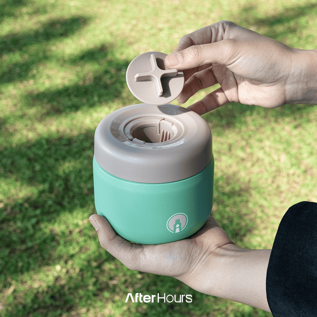 PORRI - Lunch Box Termos Tempat Makanan Sup Kuah 300ml Anti Bocor Tahan Dingin 12 Jam Panas 5 Jam TATARUMA