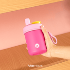 CHOOKA - Tumbler with Infuser & Handle 400ml SS 304 Kedap Anti Bocor Tahan Dingin 9 Jam Panas 4 Jam Grafir Nama Engrave TATARUMA