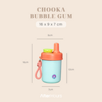 CHOOKA - Tumbler with Infuser & Handle 400ml SS 304 Kedap Anti Bocor Tahan Dingin 9 Jam Panas 4 Jam Grafir Nama Engrave TATARUMA
