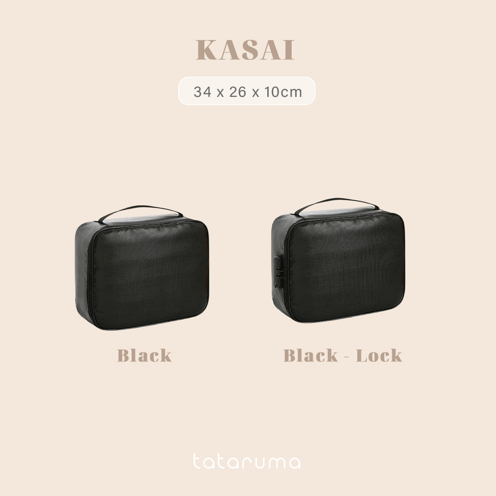 KASAI - Tas Dokumen Paspor Sertifikat Berkas Tahan Api & Air