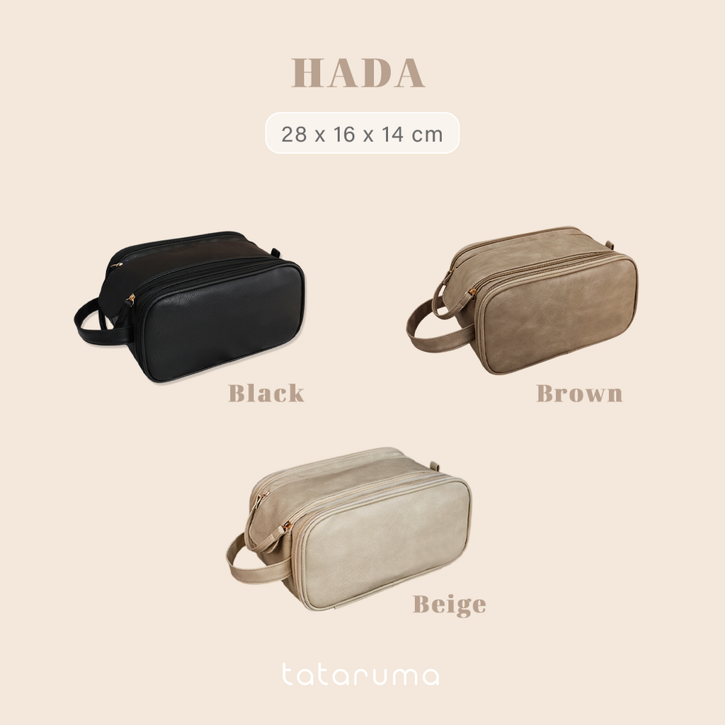 HADA - Pouch Make Up Tas Kosmetik Skincare Storage Bag Traveling Jumbo