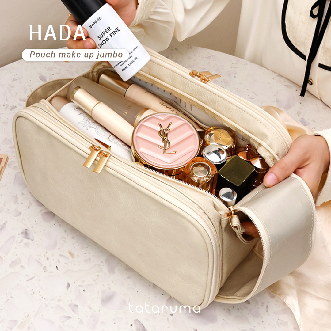 HADA - Pouch Make Up Tas Kosmetik Skincare Storage Bag Traveling Jumbo