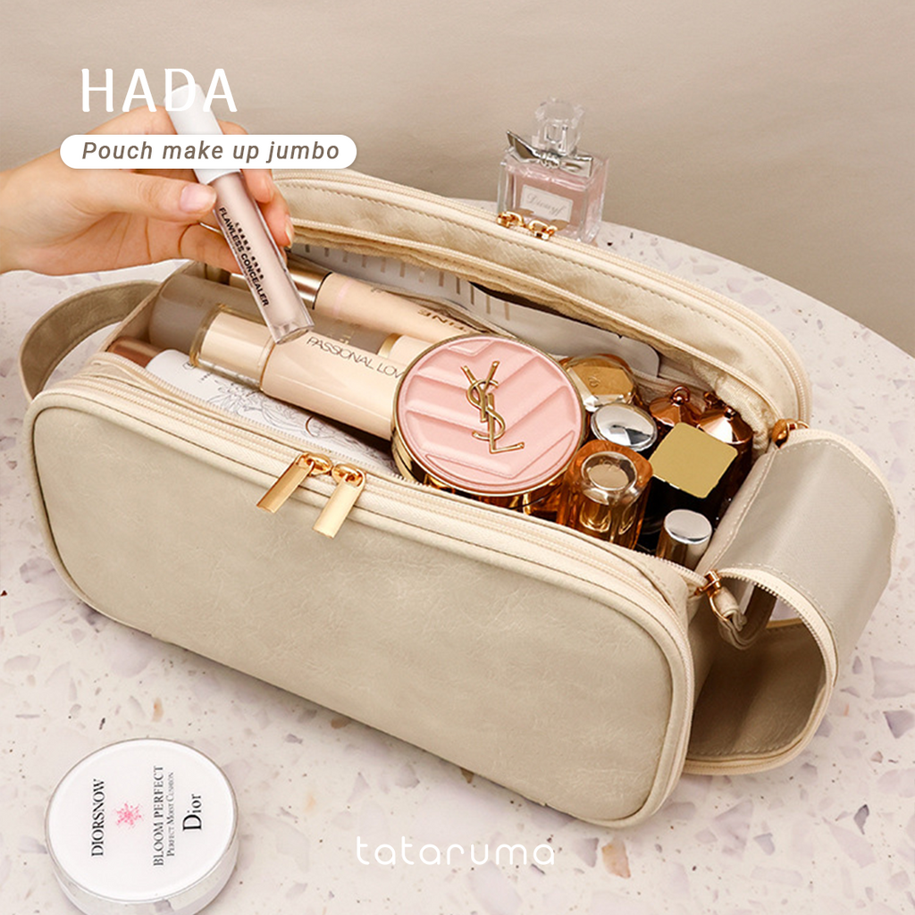 HADA - Pouch Make Up Tas Kosmetik Skincare Storage Bag Traveling Jumbo