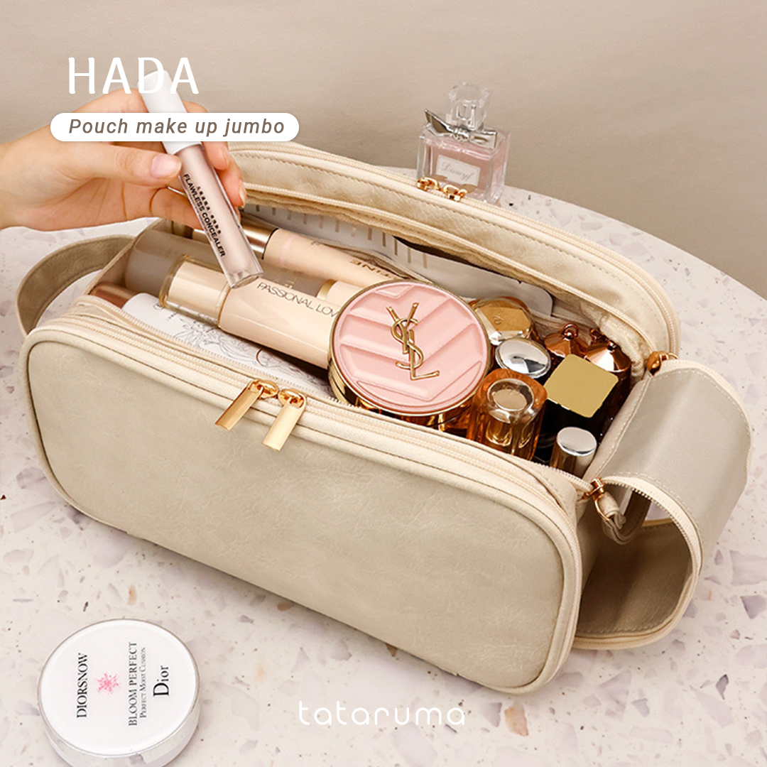 HADA - Pouch Make Up Tas Kosmetik Skincare Storage Bag Traveling Jumbo