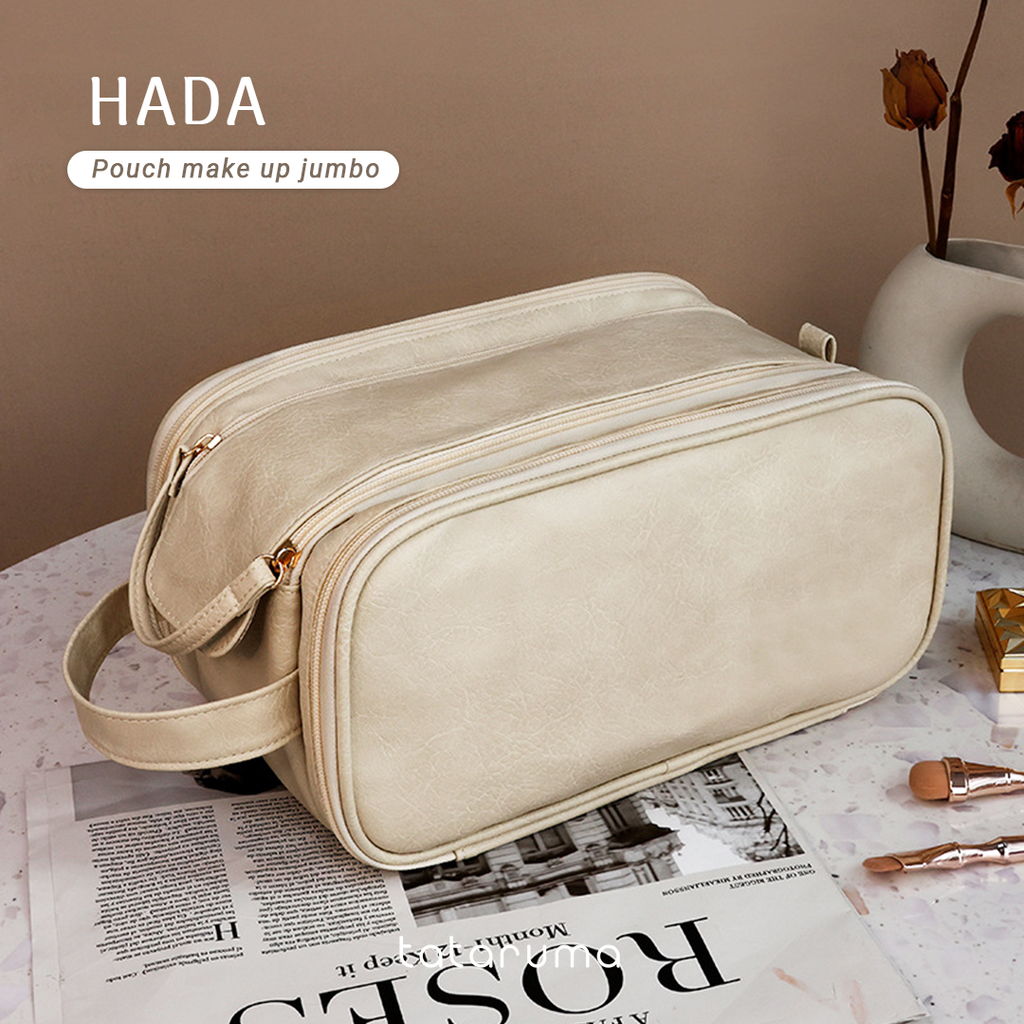 HADA - Pouch Make Up Tas Kosmetik Skincare Storage Bag Traveling Jumbo