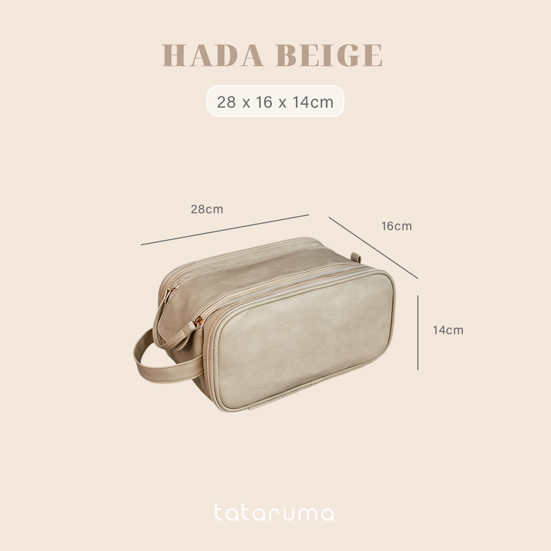 HADA - Pouch Make Up Tas Kosmetik Skincare Storage Bag Traveling Jumbo