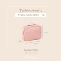 KYUBU - Pouch Tas Makeup Bersekat Tempat Kosmetik Toiletries Lightweight Travel Organizer Storage Cosmetic Bag