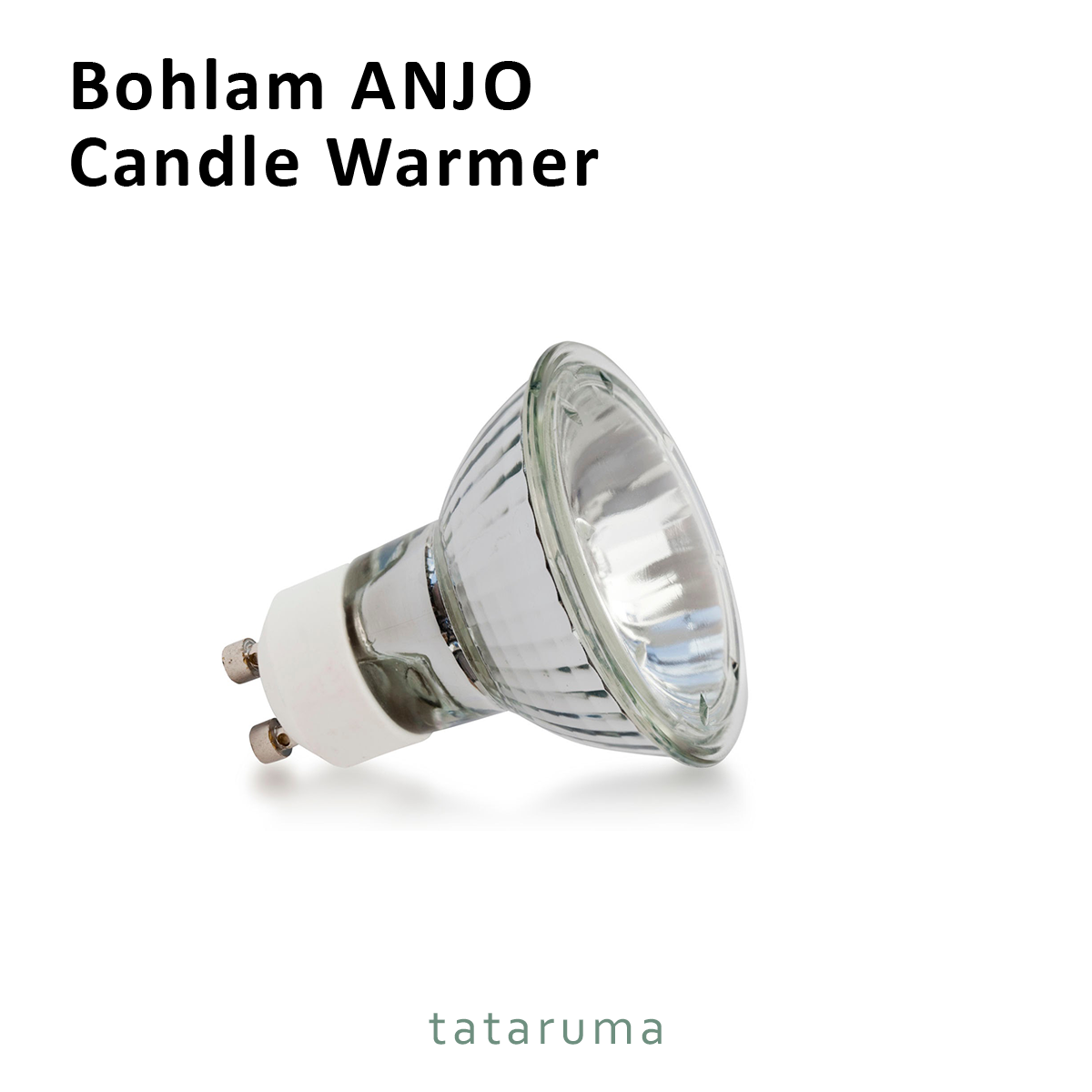 BOHLAM ANJO - Lampu Halogen Bohlam ANJO Candle Warmer Aromaterapi 220-240V 50W