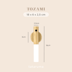TOZAMI - Lampu Smart Sensor Light Motion Otomatis Dinding Tangga Kamar Estetik Chargeable