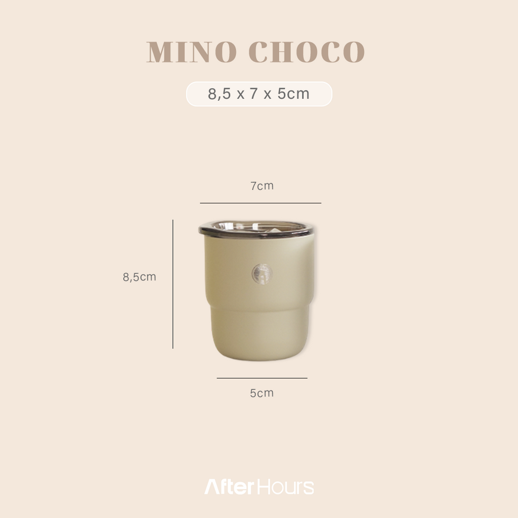 MINO - Tumbler Gelas Stainless 304 Kedap Antibocor 200ml