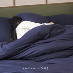 SORA CALICO Jersey Bedding Set - 100% Organic Jersey Cotton Fitted Bed Sheet Pillow Case Bolster Sprei Sarung Bantal Guling Katun Seprei Kaus Lembut Hypoallergenic TATARUMA