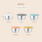 SOSU - Mini Sauce Cup Tempat Saos Kecap Mayones Anti Karat SUS304