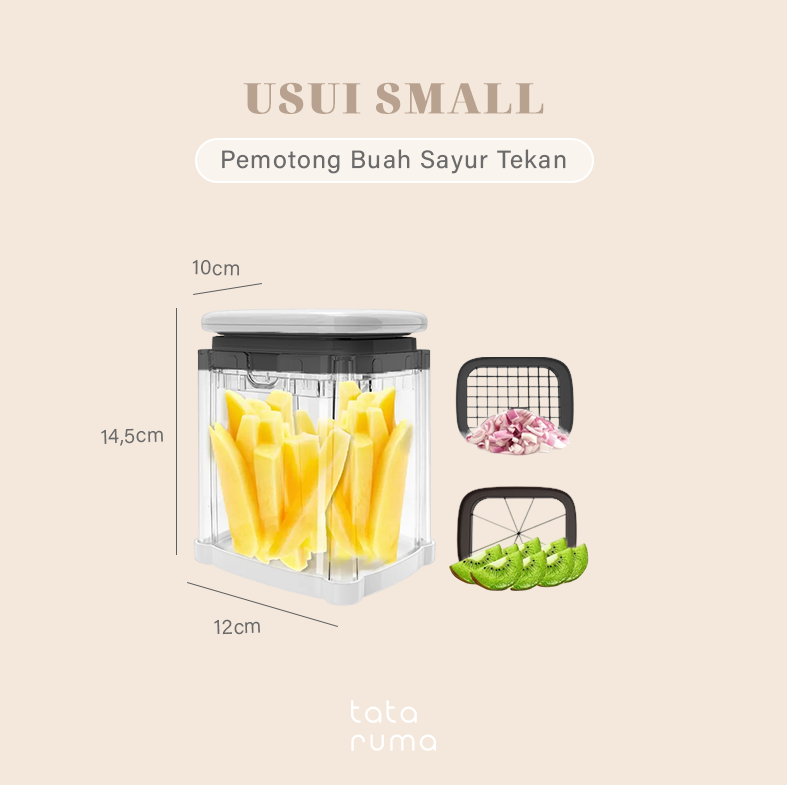 USUI SMALL - Pemotong Sayur Buah Premium Tekan