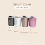 SIPZY - Tumbler Cup Stainless 304 Gelas Kedap Antibocor 250ml Tahan Panas 5 Jam Dingin 12 Jam Botol Steel Vacuum