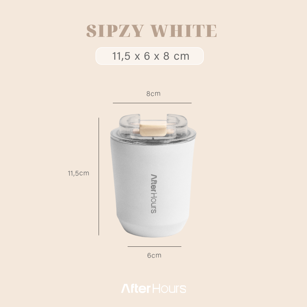 SIPZY - Tumbler Cup Stainless 304 Gelas Kedap Antibocor 250ml Tahan Panas 5 Jam Dingin 12 Jam Botol Steel Vacuum