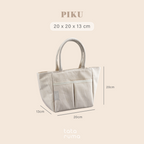 PIKU - Tas Makan Bekal Lunch Box Hand Bag