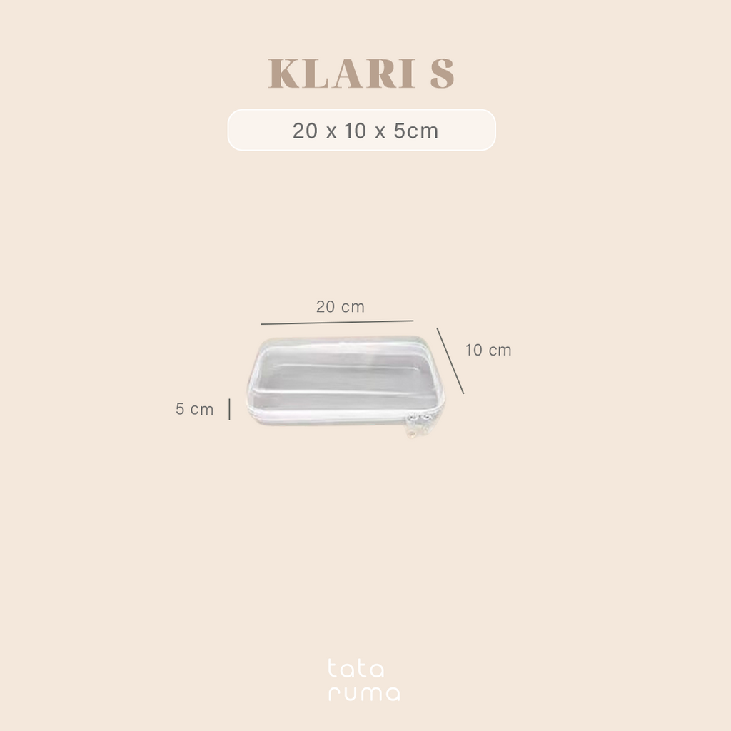 KLARI - Hard Pouch Storage Organizer Multifungsi Penyimpanan Serbaguna