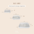 KLARI - Hard Pouch Storage Organizer Multifungsi Penyimpanan Serbaguna