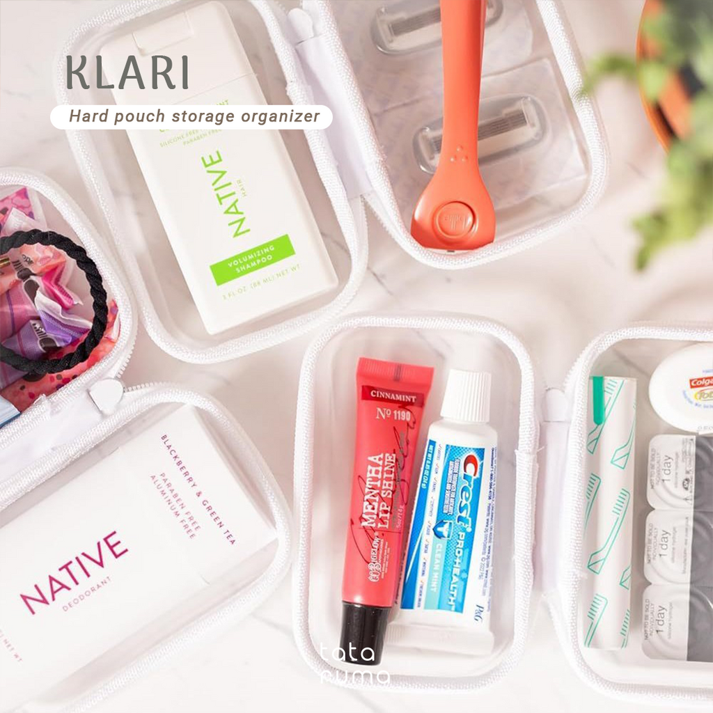 KLARI - Hard Pouch Storage Organizer Multifungsi Penyimpanan Serbaguna