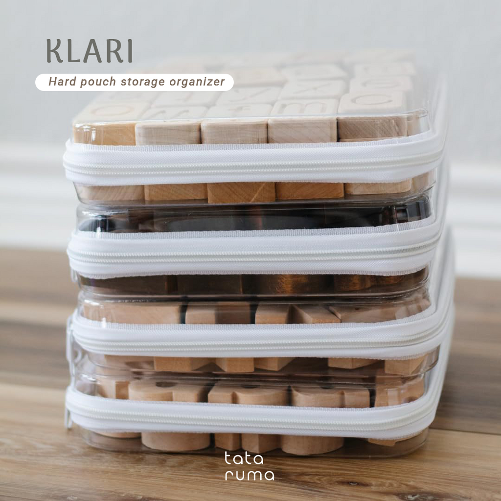 KLARI - Hard Pouch Storage Organizer Multifungsi Penyimpanan Serbaguna