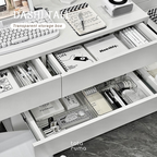 DASHI TALL - Drawer Organizer Transparent Storage Box Kotak Penyimpanan Sekat Divider Pembatas Laci