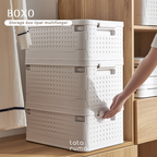 BOXO - Storage Box Stackable Lipat Simpan Buku, Snack, Mainan, Baju dan lainnya Serbaguna Multifungsi