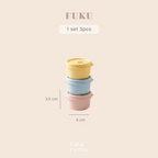 FUKU - Mini Portable Sauce Bottle Salad Dressing Ketchup Saos Jar Tempat Obat Serbaguna