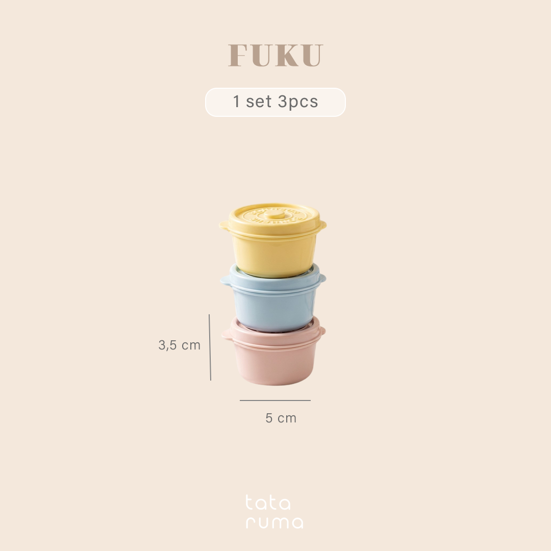 FUKU - Mini Portable Sauce Bottle Salad Dressing Ketchup Saos Jar Tempat Obat Serbaguna