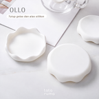 OLLO - Cup Cover Tutup Alas Gelas Cangkir Botol Silikon Estetik