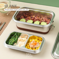KLANK - Lunch Box Stainless 2 Tingkat Sekat Kedap Udara SUS 304