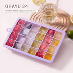 OHAYU 24 - Cetakan Wadah MPASI/Kaldu/Es Batu BPA FREE Silicone Tahan Panas Dingin