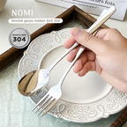 NOMI - Sendok dan Garpu Makan Cutlery Stainless Steel 304
