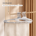 DORAMI - Gantungan Multi-Functional Retractable Hanger 360° Rotating Non-Slip Wet & Dry Use