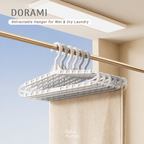 DORAMI - Gantungan Multi-Functional Retractable Hanger 360° Rotating Non-Slip Wet & Dry Use