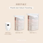 SHINKU - Plastik Vakum Jumbo Kompresi Pakaian Selimut Coat Bed Cover Packing Anti Air
