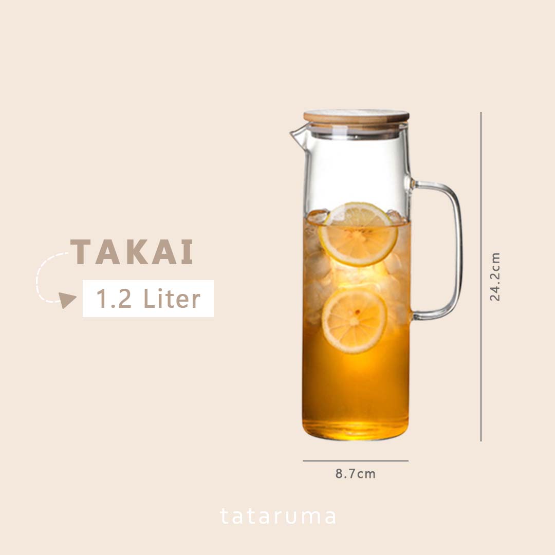 TAKAI - Teko Kaca Pitcher Untuk Jus