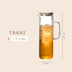 TAKAI - Teko Kaca Pitcher Untuk Jus