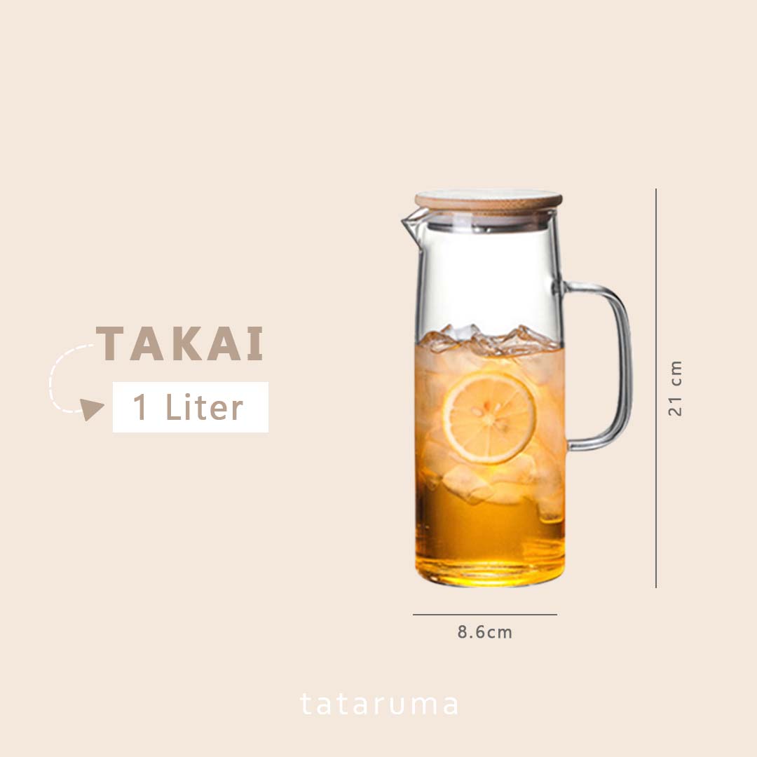 TAKAI - Teko Kaca Pitcher Untuk Jus