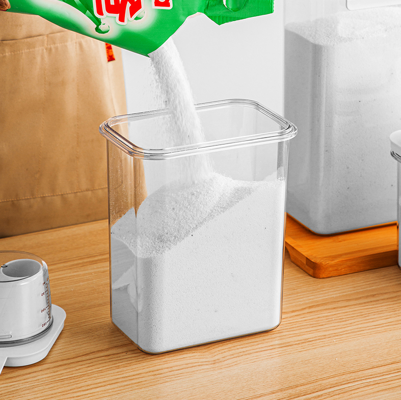 ARUMA - Kontainer Detergen/Cereal/Pet Food Kedap Udara Tutup Takaran