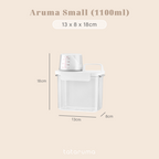ARUMA - Kontainer Detergen/Cereal/Pet Food Kedap Udara Tutup Takaran