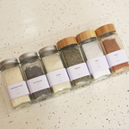 ATOMI SEKAI BUNDLING - Alas Display 6 Botol Bumbu Sekat Laci Multi-lapis