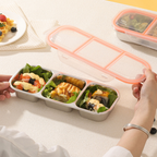 BANCAN - Food Box Banchan Stainless Steel 304 Kedap Anti Bocor Sekat 2 dan 3