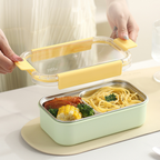 BENKA - Lunch Box Stainless Anak 304 Sekat Kotak Bekal Anti Bocor Tumpah