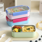 BENKA - Lunch Box Stainless Anak 304 Sekat Kotak Bekal Anti Bocor Tumpah