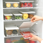 BOKU - Kotak Penyimpanan Makanan Kulkas PET Saringan / Food Storage