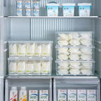 BOKUMI - Kotak Kontainer Tempat Penyimpanan Toples Kulkas Fridge Food Storage Container Organizer Box Serbaguna dengan Saringan Drainer