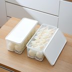 BOKUMI - Kotak Kontainer Tempat Penyimpanan Toples Kulkas Fridge Food Storage Container Organizer Box Serbaguna dengan Saringan Drainer