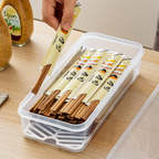 BOKUMI - Kotak Kontainer Tempat Penyimpanan Toples Kulkas Fridge Food Storage Container Organizer Box Serbaguna dengan Saringan Drainer